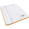 Asixxsix Tavolo per Pontone, 23x18 Tavolo per Pontone in Legno con Cuciture Realizzate a Mano in Metallo e Design Pieghevole, Piano per Roulotte Rimorchi Yacht Barche Mobili Ponti