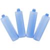 Happyyami Custodie per Ghiaccio Riutilizzabili 4pezzi in PE Blu, Leggeri e Portatili, per Vacanze Estive e Conservazione Alimenti in Contenitori Refrigerati