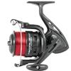 TRABUCCO - HYDRUS XF POWER 7000 Mulinello da Pesca con Filo Max Plus Rosso, 1 Cuscinetto a Sfere Long Life, Frizione Anteriore Micro-Regolabile e Bobina Superlight per Lanci Lunghi (Taglia 7000)