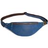 YLFKWLHRW Marsupio in Vita Borsa da uomo Marsupio in pelle vintage a tracolla in per Uomini Donne(Blu)