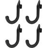 ZEPFJHE Gancio a forma di J Power Rack compatibile per rack da 80 mm e 100 mm, configurazioni rapide per attrezzature per allenamento della forza, gancio a forma di J per fitness domestico