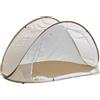 Wgoihd Tenda da spiaggia per bambini, leggera e traspirante, con montaggio semplice, protezione solare portatile, per campeggio, picnic, viaggi, cortile, adatta anche per cani