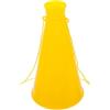 Mikikit Megafono Portatile in Plastica Giallo per Festa e Sport, Accessorio per Sostenitori e Giochi di Animazione Funzione di Divertimento Visivo