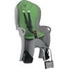 Hamax Kiss Kids - Seggiolino da bicicletta per bambini, con staffa bloccabile, colore: grigio con imbottitura verde