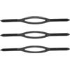 FOYTOKI Cinghie Accessori Pratici e Resistenti per Occhialini da Nuoto Regolabili in Silicone Set da 3, Flessibili e Stabili, per Nuoto in Piscina e Mare
