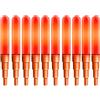 Tsophreniq 10Pcs Elettronico Galleggiante Coda Luce Luminosa Notte Pesca Galleggiante Top Pratico Boa Da Pesca Accessorio Luminoso Notte Pesca Top