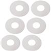 GATHINESS 6 Pezzi Guarnizioni di Ricambio per Valvole Gonfiabili in PVC Leggere e Portatili, Accessori per Barche e Materassi ad Aria per Sport Acquatici e Campeggio
