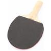 Toyvian Racchette da Ping Pong 3 Palline e Rete in Legno, Metallo e Plastica, Affidabile e Rilassante, per Giochi Interattivi All'aperto e Adulti Colore Casuale