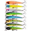 Generic XILILHC 8pcs Minnow Esche da Pesca Kit 9.5cm 8g Wobbler Crankbait Swimbait Esche Rigide Spiners Set di Esche for Carpa Attrezzatura da Pesca