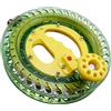 ZEPFJHE Mulinello da pesca a mano in ABS trasparente con manico ergonomico e cuscinetti ad alta precisione Accessori per attrezzature da pesca Ingranaggio in ABS sottile