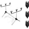 generico Rod Pod Allarmi Acustici Avvisatori Pesca Carpfishing Poggia Canna Cavalletto