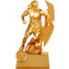 SUNIBAO Trofeo Calcio Femminile, Statuetta Miglior Marcatrice per Ragazze e Giocatrici, Trofeo Giocatrice della Partita, Regalo Sportivo da Collezione per Scrivania