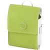 Qianjyvous Custodia per telemetro da golf Borsa da trasporto universale impermeabile per telemetro con chiusura a bottone con clip da cintura Verde Bianco