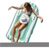 Generico Inflatable Body Board, Portable Kids Surfboard, Summer Aquatic Training Gear For Water Sports Fun, Lightweight Swim Float With Handles, Outdoor Pool Dive Beach Party Equipment, 46.85x22.83 inches