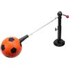 Genérico Allenatore di calcio, 42 x 1,9 cm, attrezzatura per allenamento, agilità, rotazione a 360°, esercizi di colpo, palla da interno, per regate, passi, tiro all'aperto, giardino, cortile, ufficio