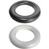 Caswynlife Pneumatico in gomma da 12,5 pollici 12 1/2 x 2 1/4, per bici e sedia a rotelle, antiforatura, trazione migliorata, installazione, nero/grigio (grigio)