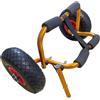 Hellery Carrello per Il Trasporto di Kayak, Rimorchio per Barche Pieghevole, Portatile, con Telaio in Lega di Alluminio E Design Regolabile, Adatto per Canoe