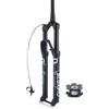 LHHL Forcella Ammortizzata ad Aria per Mountain Bike 26/27,5/29pollici Corsa 120 mm Tubo Conico Forcelle Anteriore per Bicicletta ASSE Passante per MTB AM XC(A,27.5in)