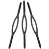 COOPHYA Cinghie in Silicone per Occhialini da Nuoto Set da 3, Elastico Flessibile e Resistente che Previene la Caduta, per Nuoto in Piscina e Mare