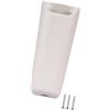 BEALIFE Supporto per Maniglia del verricello in PVC Resistente Progettato per Barche a con Caratteristiche ergonomiche per Un rapido Accesso e drenaggio, Bianco, 24.2x9.5x5 cm