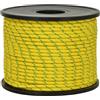 Corderie Italiane®, 006091301, Sagola per Fucili da Sub, Anima in Dyneema® SK75 Intrecciato, Rivestimento in Poliestere Alta Tenacità prestirato, Diametro 2 mm, 25 Metri, Colore Giallo - Verde