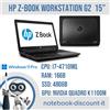 Hp Z-Book 15" G1 Cpu i7-4710MQ Ram 16Gb SSD 480 Gb nVidia Quadro K110M W11Pro