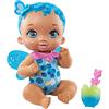Mattel My Garden Baby GYP01 Berry Hungry Baby Butterfly Doll (30-cm / 12-in), Blueberry-Scented with Color-Change Spoon & Cup, Great Gift for Kids Ages 2Y+, Multicolor