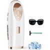TIIMAGIC Epilatore Luce Pulsata - 5°C Raffreddamento 9 Livelli 16 J ck1122 | 999.900 Flash per Uso, Modalità Automatica e Manuale per Corpo, Ascelle, Bikini e Gambe, Adatto a Donna e Uomo