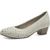 Jana décolleté da Donna Tacco Basso vegane, Beige (Beige), 38 EU