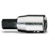 Beta 900ME 5 - Chiavi a bussola a giravite maschio esagonale con attacco quadro femmina 1/4 cromate - inserti bruniti