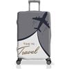 Eclove Copri Valigia, 25-32 Pollici Coperture per Valigie, Coperchio Custodia Bagaglio da Viaggio, Copertura Elastica per Valigia, Protezione Anti-Graffio, Accessori da Viaggio Globali, Unisex (XL)