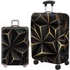 FARYODI Custodia protettiva elastica per bagagliaio, adatta per 18-28 pollici, lavabile con chiusura lampo, antipolvere e impermeabile, per valigie da viaggio, Nero , s, Classico