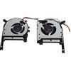 Goshyda Ventola di Raffreddamento CPU GPU da 2 Pezzi, Dissipatore di Calore Portatile a 4 Pin Sostituzione del Dispositivo di Raffreddamento Piccolo, per, per TUF Gaming FX505 FX505ge