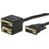 Manhattan Cavo adattatore sdoppiatore DVI-I a VGA
