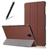 Artfeel Cover per Samsung Galaxy Tab A 10.5 (2018) T590/T595,Sottile Leggero Pelle Smart Supporto Custodia con Auto Sveglia/Sonno,Slim Flip Folio Magnetico Tablet Caso,Marrone