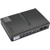 Peowuieu Router di Alimentazione Ininterrotta ups Batteria DC1018L Router 5V9V12V Modem Ottico Monitoraggio Backup EU-Plug