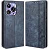 MOJIA Cover per Oukitel C69 / C69 Pro, PU Custodia Antiurto Resistente ai Graffi, Custodia Flip Portafoglio per Telefono con Supporto e Slot per Schede. Blu