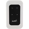 VBESTLIFE Modem USB Portatile 4G, Hotspot Mobile LTE CAT4 Sbloccato da 300 Mbps con Slot per Schede Mini SIM, Router Batteria Ricaricabile da 2100 MAh, Fino a 10 Utenti