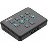Wrugste Dual Channel HDMI USB3.0 Video Capture Card, 1080p60fps Video Loopout e Capture, 30 ms Ultra Low Latency, streaming e registrazione su PS4/5, Switch, OBS e altro ancora per PC e Mac