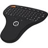 Dioche Tastiera e Mouse Wireless Tastiera con Trackball Plastica N5901 Tastiera QWERTY Trackball 2.4G Tastiera Multimediale USB Mini Wireless per Computer TV