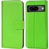 Verco Custodia a libro per Google Pixel 8, per Pixel 8, colore: verde