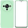 Generico Custodia Compatibile con ZTE Blade A76 5G Z2469N schermo display lcd 6.75 BACK COVER case soft GEL SILICONE protezione flessibile ANTIURTO antigraffio SLIM matte MORBIDA TPU (Verde)