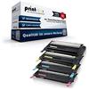 Print-Klex 4x Cartucce Toner Compatibili per Samsung CLP-320 CLP-320N CLP-325 CLP-325N CLP-325W CLX-3180 Clx 3185 Sparset Pacco Risparmio CLTK4072SELS CLTC4072SELS CLTM4072SE CLTY4072SE
