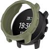 KUTEWEU Custodia per Suunto 9 Peak/Suunto 9 Peak Pro Watch,TPU di Ricambio Custodia Protettiva Colore in Silicone per Custodia Protettiva Antiurto e infrangibile per Suunto 9 Peak Pro (Verde)