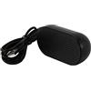 JANZU Altoparlante portatile USB Altoparlante stereo multimediale alimentato per Notebook Laptop PC (nero)