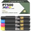 RUICAILI Cartuccia toner compatibile P7500 106R01439 106R01436 106R01437 106R01438 Lavoro di Ricambio per Xerox Phaser 7500 7500DN 7500DT 7500DX 7500N (4, Nero Ciano Magenta Giallo E)