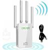 DISCORAMA ROUTER WIRELESS WIFI RIPETITORE SEGNALE, MINI ROUTER PER RIPETITORE SEGNALE BOOSTER VELOCITA' LINEA EXTENDER 220-240 - DISCORAMA®