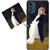 KARTXITAI Cover Personalizzata Compatibile con Motorola Moto E32S con Foto Testi logo,Custodia Morbido TPU Silicone Gel Trasparente Custom Case con Immagine,Testo+1 x Cinturino Universale