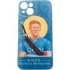 PhoneThrone - Cover Personalizzate con Grafiche Uniche Standard in Vari Temi per Iphone, Honor, Samsung, Altri, Custodia Cover Idea Regalo (IPHONE 16, Goleador Santo)
