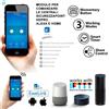 Antifurto Casa Modulo AMAZON ALEXA GOOGLE HOME PER CENTRALI HDPRO-WEB E COLOUR